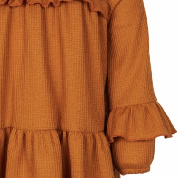 M&B Kid's Fashion Παιδικό Φόρεμα Πορτοκαλί - Image 2