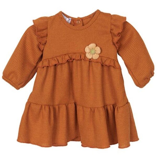 M&B Kid's Fashion Βρεφικό Φόρεμα Πορτοκαλί