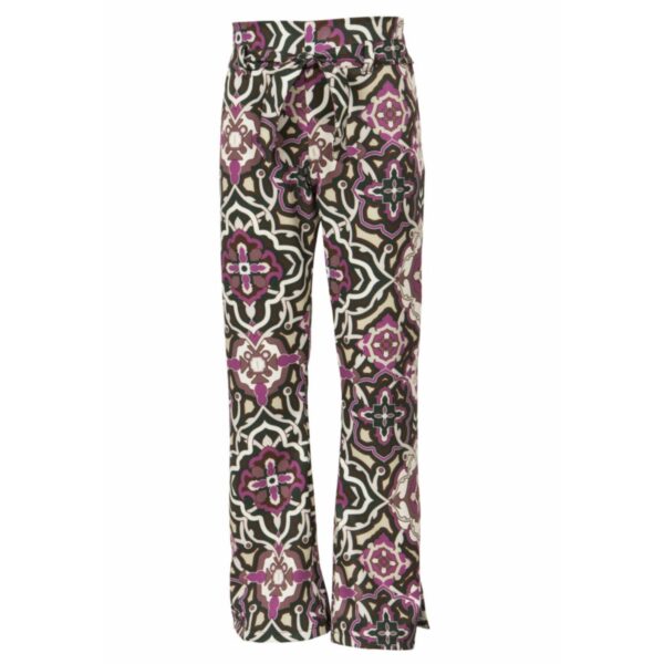 M&B Kid's Fashion Παιδικό Παντελόνι Πράσινο Εμπριμέ