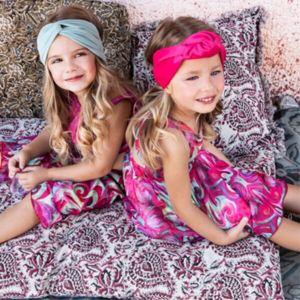 M&B Kid's Fashion Παιδικό Φόρεμα Εμπριμέ Βαμβακερό - Image 2