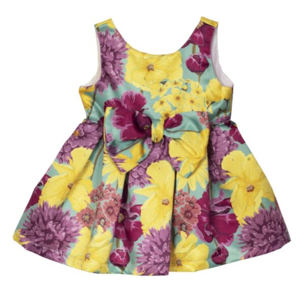 M&B Kid's Fashion Παιδικό Φόρεμα Floral Βαμβακερό