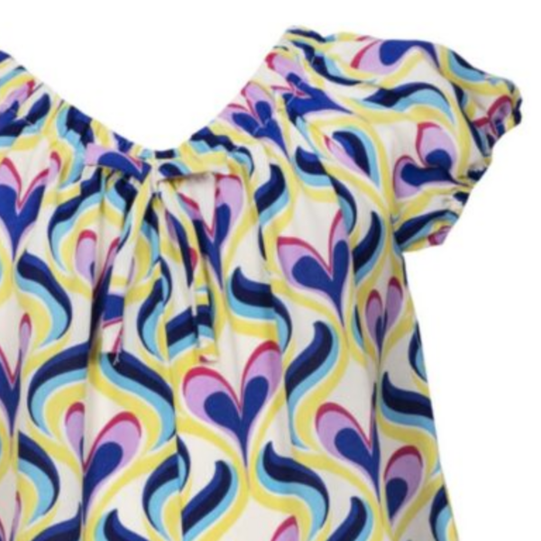 M&B Kid's Fashion Παιδική Ολόσωμη Φόρμα Σορτς Εμπριμέ - Image 3
