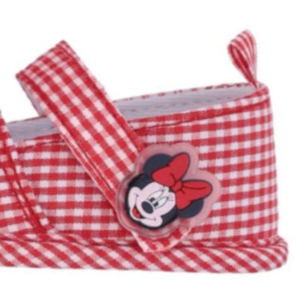 Disney Baby Minnie Mouse Βρεφικά Πέδιλα Αγκαλιάς Κόκκινα - Image 3