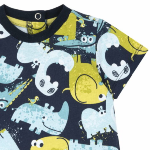 Chicco Βρεφικό T-shirt Βαμβακερό - Image 2