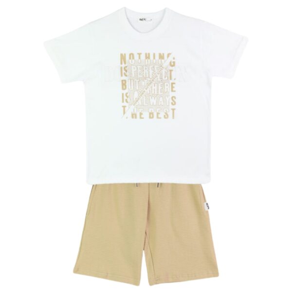 NEK Kids Wear Παιδικό Σετ Μπλούζα Με Σορτς Βαμβακερό The Best