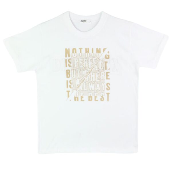 NEK Kids Wear Παιδικό Σετ Μπλούζα Με Σορτς Βαμβακερό The Best - Image 2