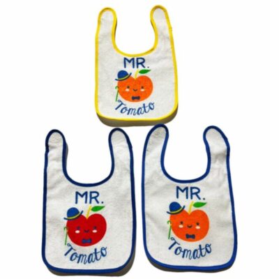 Ellepi Σαλιάρες Mr. Tomato σετ 6τμχ