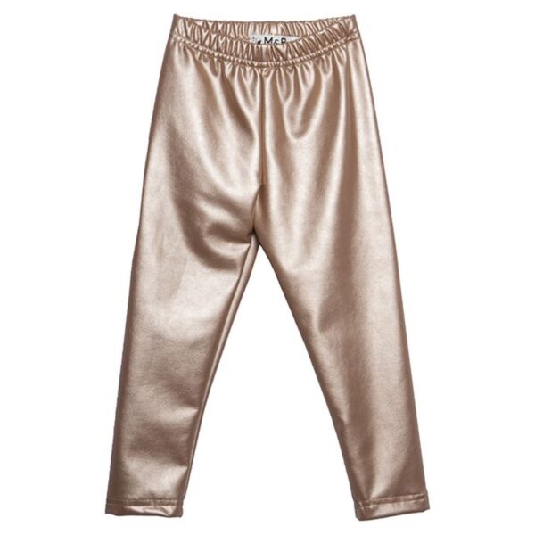 M&B Kid's Fashion Παιδικό Κολάν Μακρύ Ροζ- Χρυσό