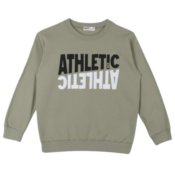 Nek Kids Wear Παιδικό Σετ Φόρμας Λαδί - Image 2