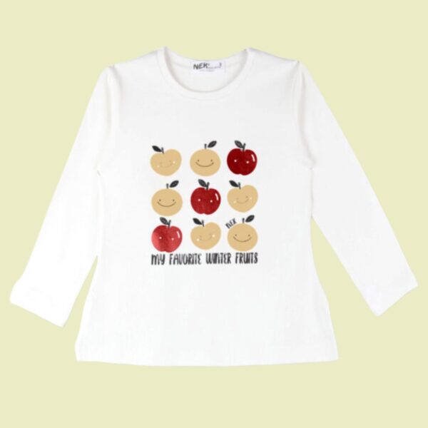 Nek Kids Wear Παιδικό Σετ Φόρμας Λευκό - Image 2