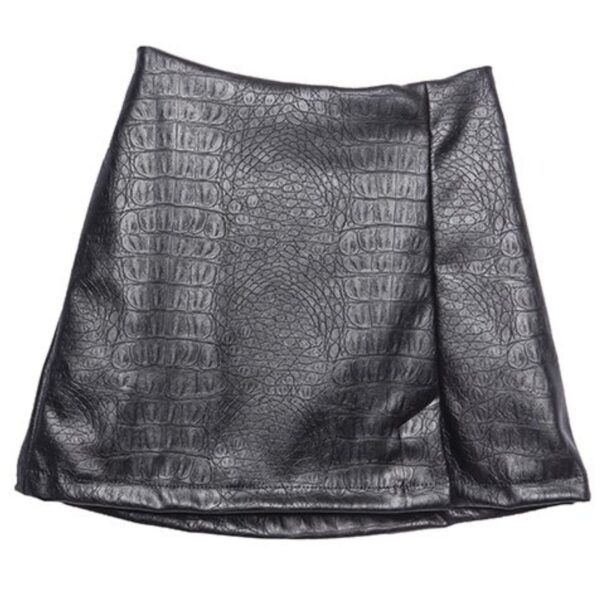 M&B Kid's Fashion Παιδική Φούστα Δερματίνη Μαύρη