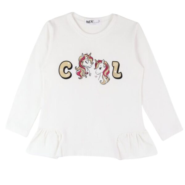 Nek Kids Wear Παιδικό Σετ Φόρμας Λευκό - Image 2
