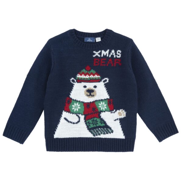 Chicco Παιδικό Πουλόβερ XMAS BEAR