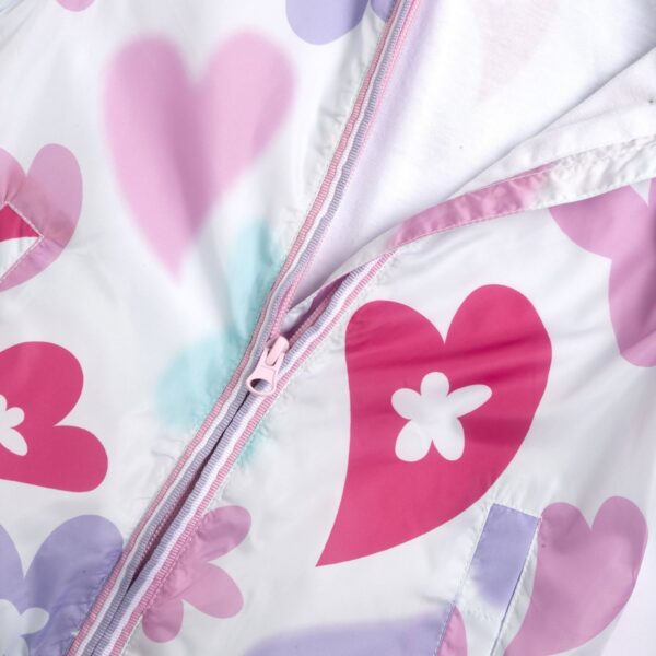 Chicco Ανοιξιάτικο Μπουφάν Floral Ροζ- Μωβ - Image 2