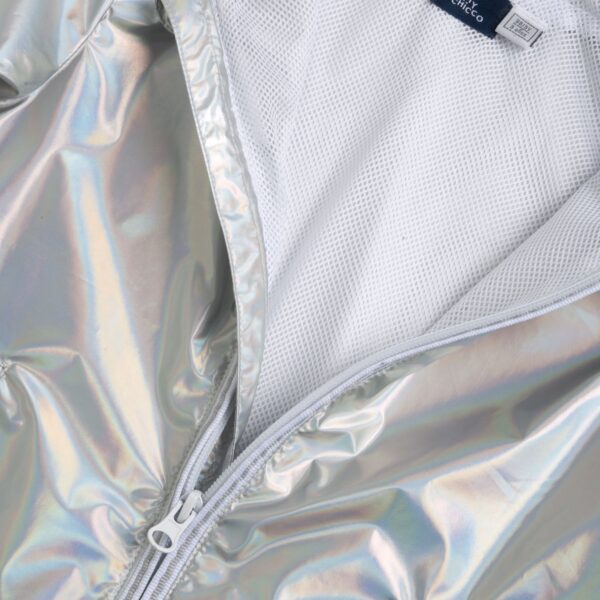 Chicco Ανοιξιάτικο Μπουφάν Ασημί- Foil - Image 2