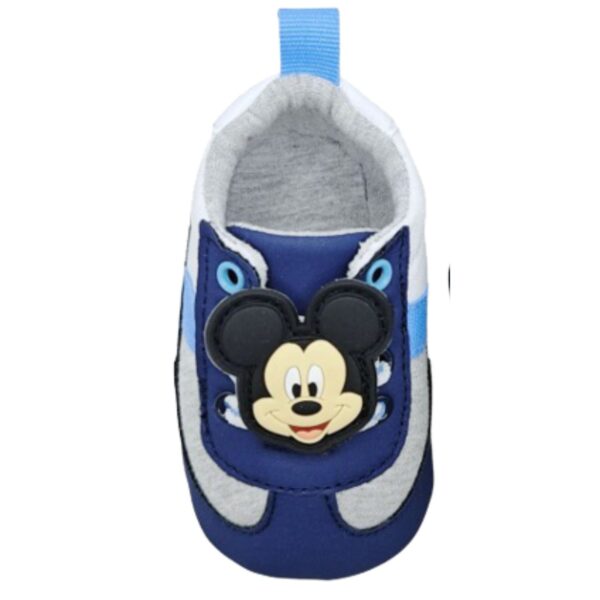 Disney Baby Mickey Mouse Βρεφικά Sneakers Αγκαλιάς Μπλε - Image 2