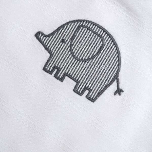 Chicco Βρεφικό T-shirt Λευκό Βαμβακερό - Image 2