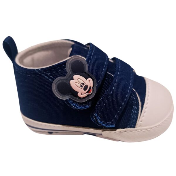 Disney Baby Mickey Mouse Βρεφικά Sneakers Αγκαλιάς Μπλε - Image 2