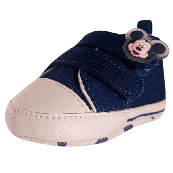 Disney Baby Mickey Mouse Βρεφικά Sneakers Αγκαλιάς Μπλε - Image 3