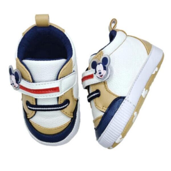 Disney Baby Mickey Mouse Βρεφικά Sneakers Αγκαλιάς
