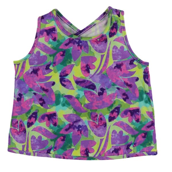 Nek Kids Wear Σετ Κορίτσι 2τχ Τοπ Με Κολάν Μωβ- Λεμονί 32125 - Image 2