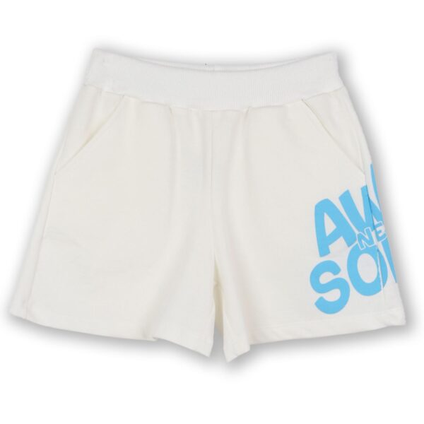Nek Kids Wear Σετ Κορίτσι 2τχ Αμάνικο Μπλουζάκι Με Σορτς Ροζ – Εκρού 25025 - Image 3