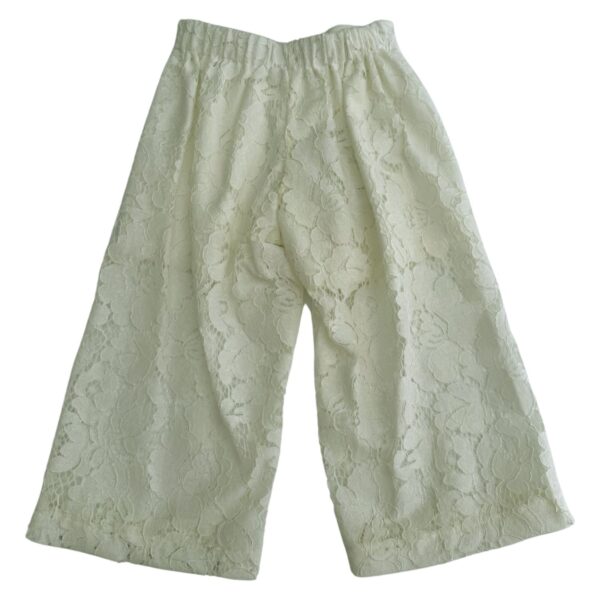 M&B Kid’s Fashion Παιδικό Παντελόνι Λευκό - Image 2