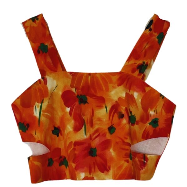 M&B Kid’s Fashion Παιδικό Τοπ Πορτοκαλί Floral