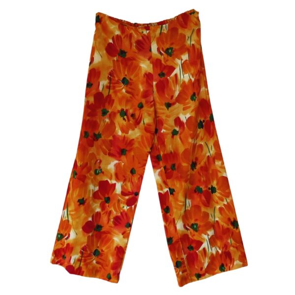 M&B Kid’s Fashion Παιδικό Παντελόνι Πορτοαλί Floral