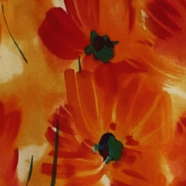 M&B Kid’s Fashion Παιδικό Παντελόνι Πορτοαλί Floral - Image 2