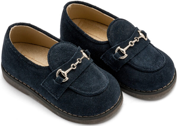 BABYWALKER Loafers με Μεταλλική Αγράφα Μπλε EXC5285
