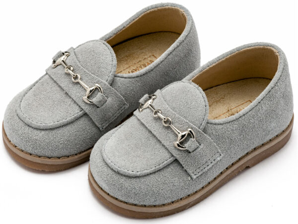 BABYWALKER Loafers με Μεταλλική Αγράφα Γκρι EXC5285 - Image 3