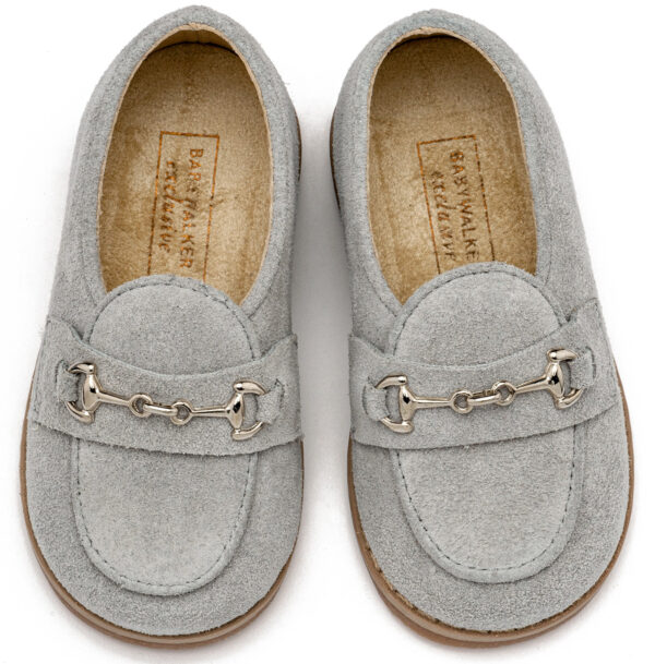 BABYWALKER Loafers με Μεταλλική Αγράφα Γκρι EXC5285 - Image 2