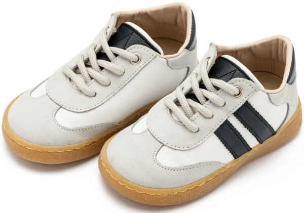 BABYWALKER Δίχρωμο Δετό Sneaker Μπλε- Γκρι EXC5296 - Image 3