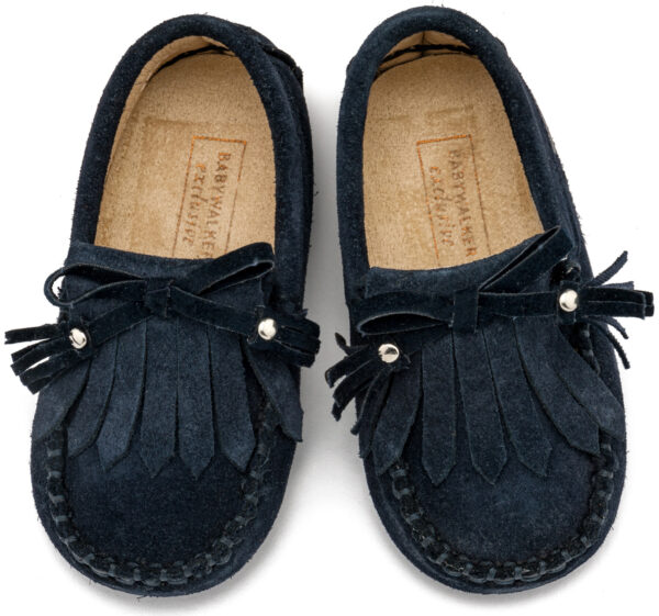 BABYWALKER Loafer με Κρόσια και Φιογκάκι Μπλε EXC5298 - Image 2