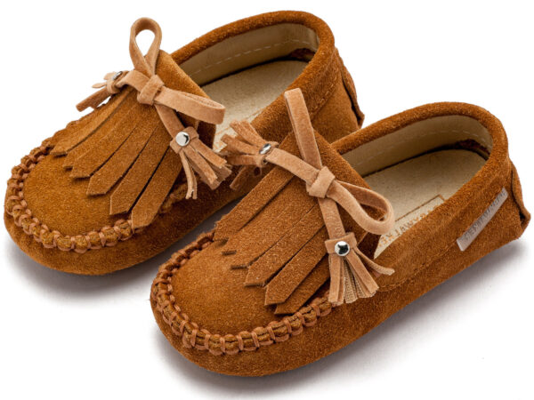 BABYWALKER Loafer με Κρόσια και Φιογκάκι Ταμπά EXC5298 - Image 3
