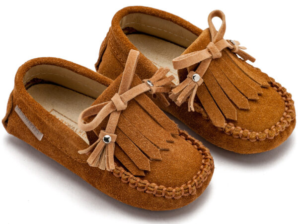 BABYWALKER Loafer με Κρόσια και Φιογκάκι Ταμπά EXC5298