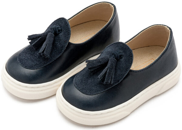 BABYWALKER Loafer με Φουντάκια Μπλε EXC5300 - Image 3