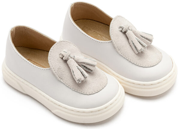 BABYWALKER Loafer με Φουντάκια Λευκό EXC5300