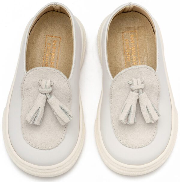 BABYWALKER Loafer με Φουντάκια Λευκό EXC5300 - Image 2