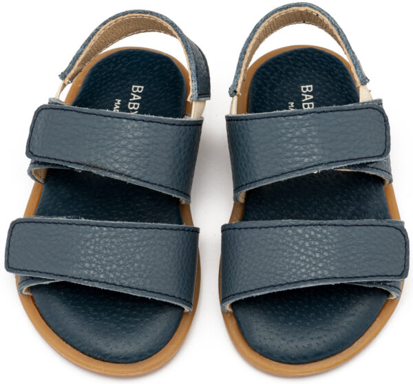 BABYWALKER Δερμάτινο Σανδάλι Μπλε GR0112 - Image 2