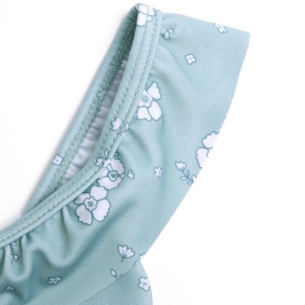 Chicco Βρεφικό Ολόσωμο Μαγιό Λευκό Βεραμάν Floral - Image 4