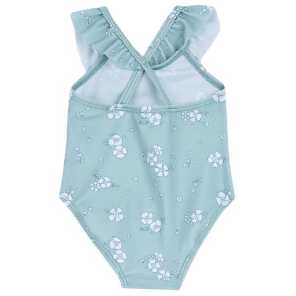 Chicco Βρεφικό Ολόσωμο Μαγιό Λευκό Βεραμάν Floral - Image 2