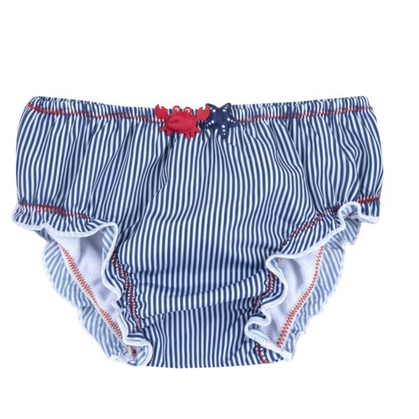Chicco Βρεφικό Μαγιό Πάνα Βρακάκι Λευκό Μπλε