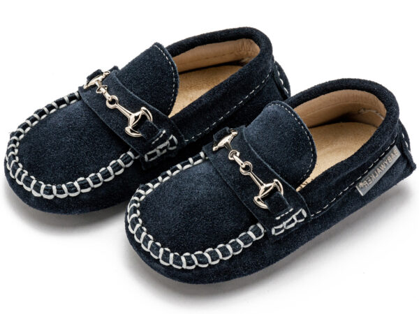 BABYWALKER Loafer Με Μεταλλική Διακοσμητική Αγκράφα Μπλε BW4293 - Image 3