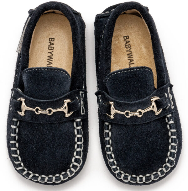 BABYWALKER Loafer Με Μεταλλική Διακοσμητική Αγκράφα Μπλε BW4293 - Image 2