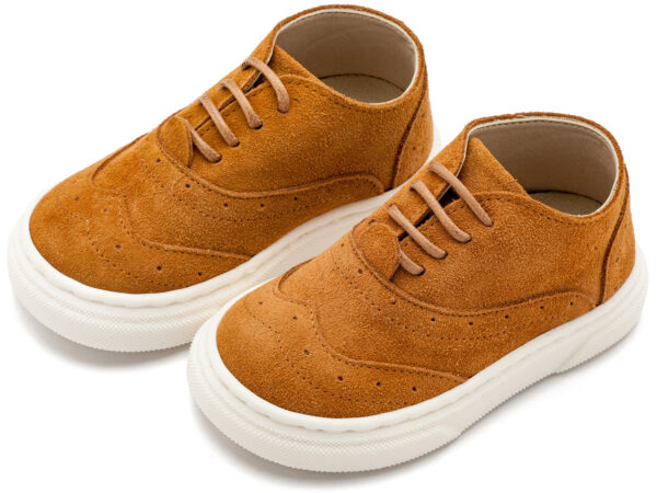 BABYWALKER Δετά Καστόρινα Brogues Ταμπά BW4296 - Image 3