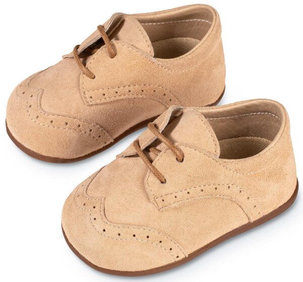 BABYWALKER Καστόρινα Brogues Μπεζ PRI2112 - Image 3