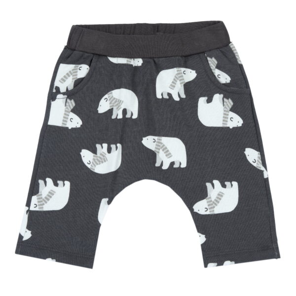 Chicco Βρεφικό Παντελόνι Polar Bear Γκρι