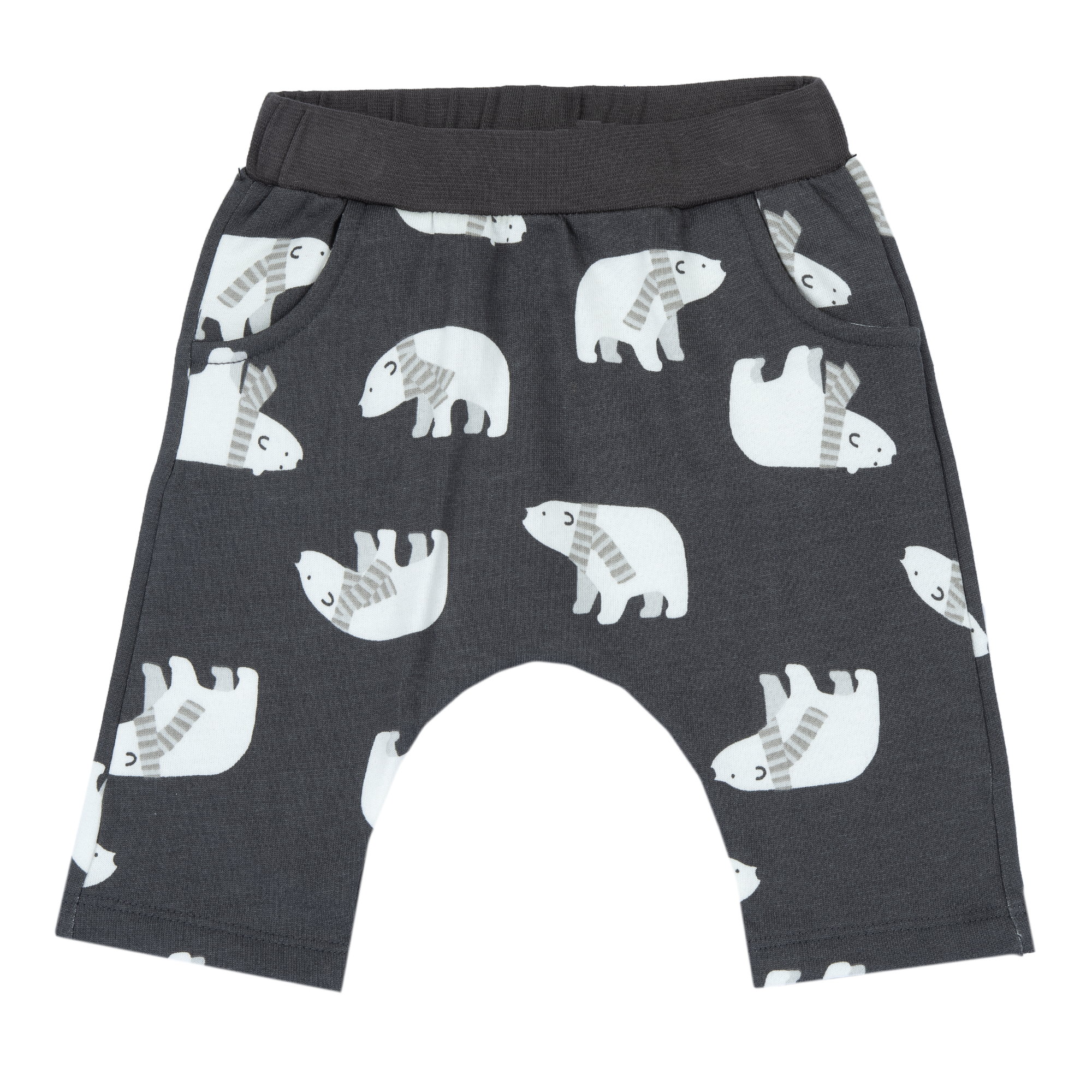 Chicco Βρεφικό Παντελόνι Polar Bear Γκρι